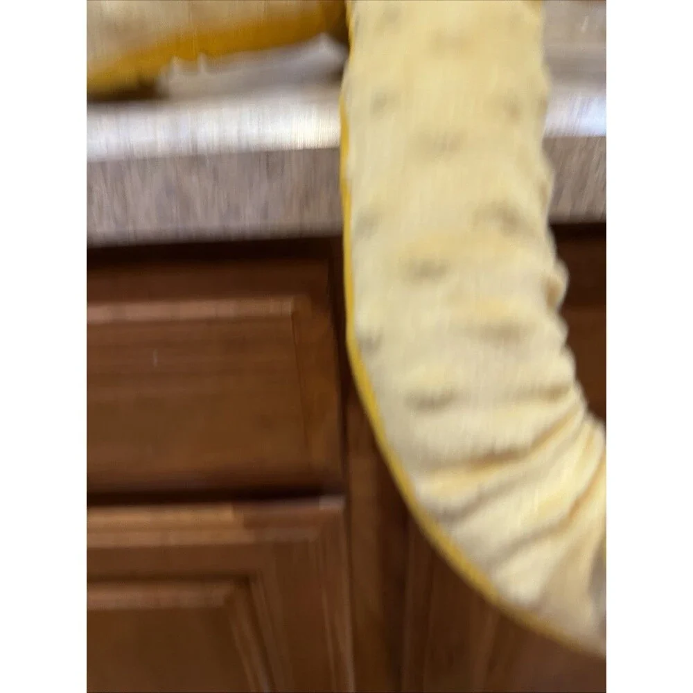 IKEA BLAVINGAD Plush Yellow Octopus Toy Stuffed Animal 20 Inch